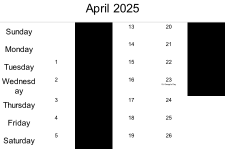 Calendar