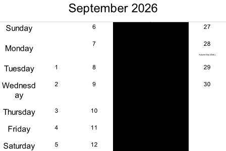 Calendar
